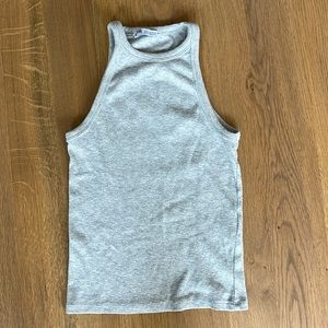 Zara high neck fitted tank